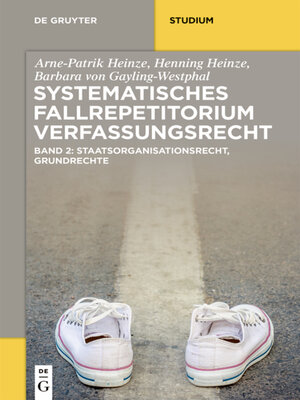 cover image of Systematisches Fallrepetitorium Verfassungsrecht